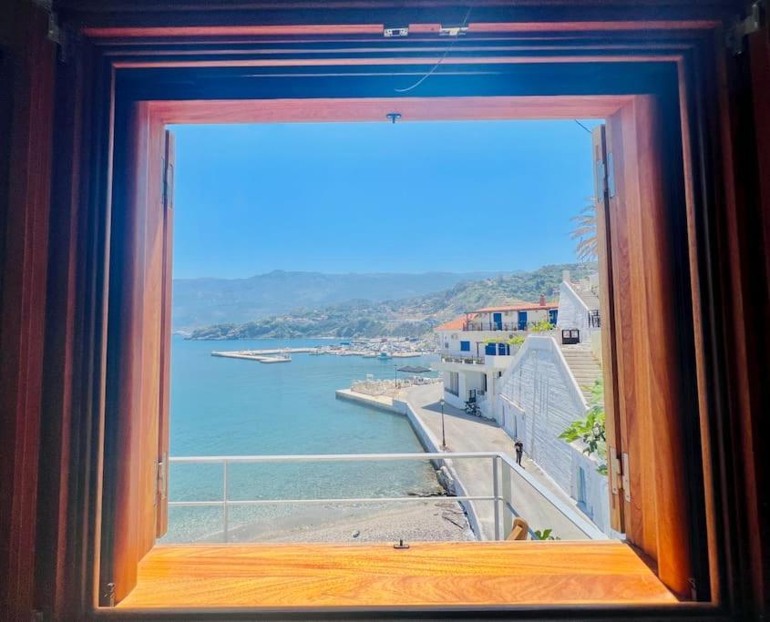Villa House Of Light Evdilos  Esterno foto